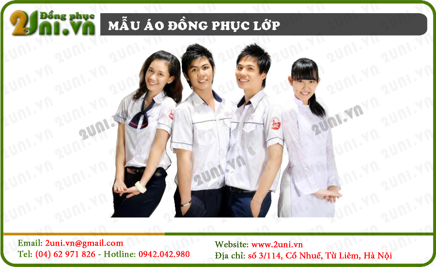 Mẫu áo đồng phục sơ mi 2 màu mix nơ U104